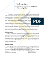 5.a Novel VHDL Implementation of UART With Single Error Correction and Double Error Detection Capability