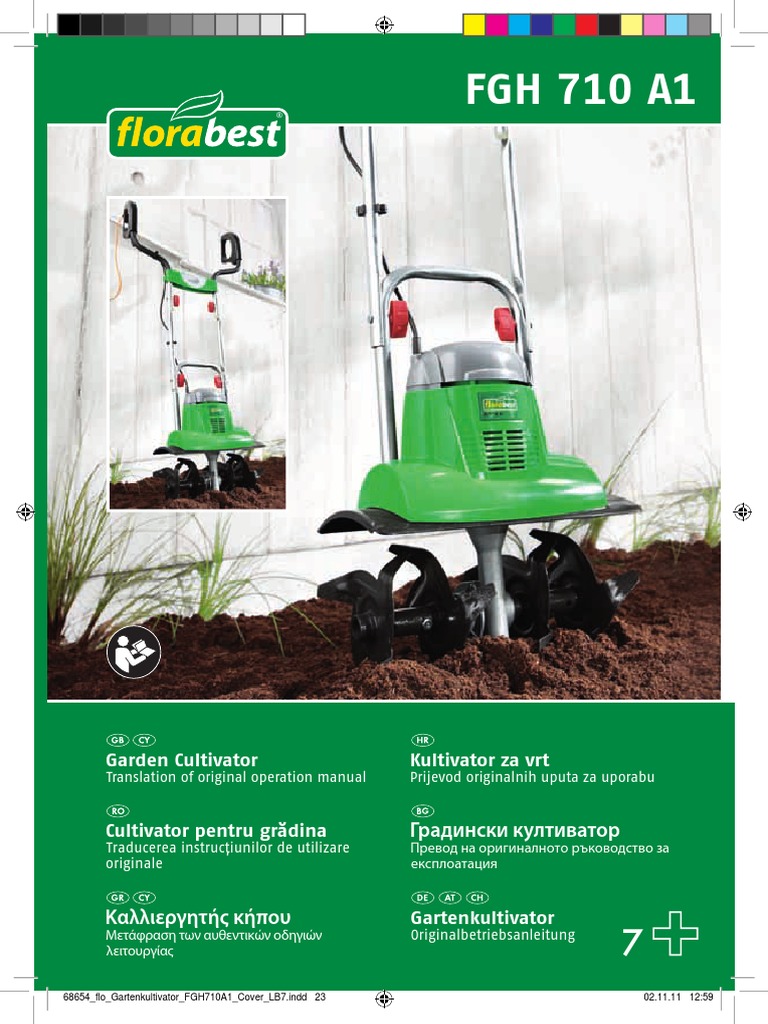 Lidl FloraBest FGH 710 A1 Tiller Greek PDF PDF
