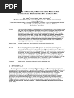 Formação continua de professores numa Wiki- análise exploratória da dinâmica interativa e colaborativa Soares Pombo Loureiro 2014