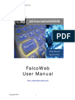 Falcoweb User Manual 250113