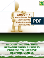 Accounting For Time Reengineering Business Process To Improve Responsiveness