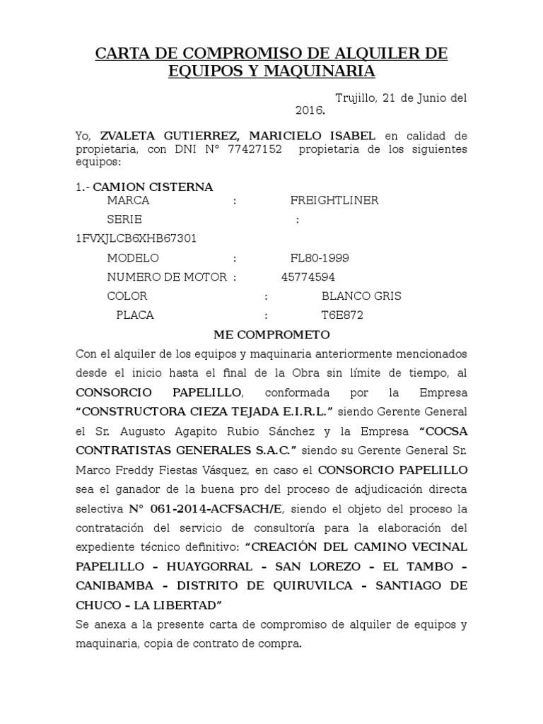 Carta De Entrega De Vivienda - Listen oo