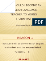 Why Should I Become An English Language Teacher