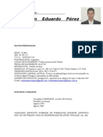 Curriculum Vitae Sebastian Perez Parry