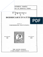 BodhicaryavataraSanskritTibetan-VidhusekharaBhattacharya1960bis