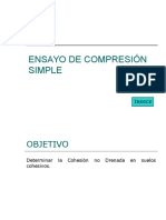 Ensayo de Compresión Simple