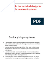 Technical Design For Anaerobic Treatment Systems