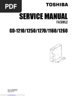 Toshiba 1210 - 1250 - 1270 - 1160 - 1260 Service Manual