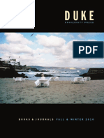 Duke University Press Fall 2010 Catalog