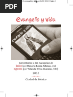 Evangelio y vida Julio Agosto