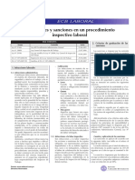 Infracciones y Sanciones en un Procedimiento Inspectivo Laboral.pdf