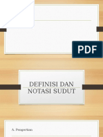 Definisi Dan Notasi Sudut