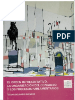 CDG-El Orden Representativo, La Organización Del Congreso y Los Procesos Parlamentarios (CDG)