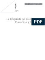 FMI a Las Crisis Financiera