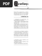 Relatório 6º Ano 1º Trimestre 2016