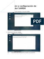 Instalación y Configuración de Un Servidor SAMBA