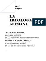 Marx, K - (1958) - La Ideología Alemana - Feuerbach