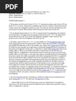 Karnataka High Court Case on Bail