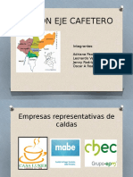 Historia y evolución de empresas representativas del Eje Cafetero