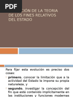Evolución de La Teoria de Los Fines Relativos
