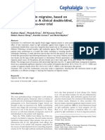Diet Restriction in Migraine, Based On IgG Against Foods PDF