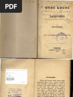 1879 Tomo Kovacevic-Opis Bosne I Hercegovine | PDF