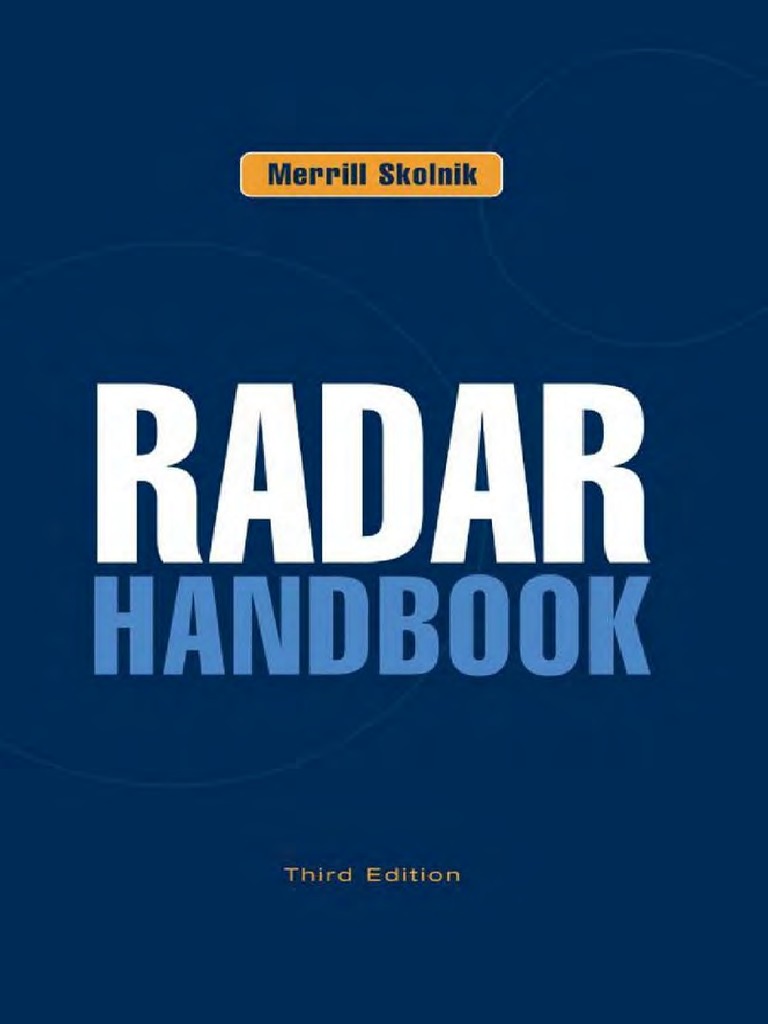 radar_handbook.pdf Radar Electrical Engineering