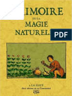 Grimoire Ou La Magie Naturelle