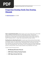 Download Routing Static  Dinamic by atik SN316912975 doc pdf