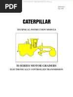 Download Manual Electronically Controlled Transmission Caterpillar h Series Motor Graders by Ganapati Hegde SN316916640 doc pdf