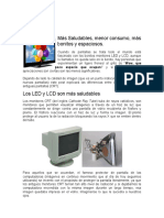 LED y LCD Vs CRT