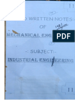ndustrial Engineering