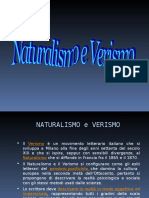 Naturalismo e Verismo 5C