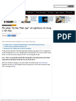 Phù phép - Vịt hóa Thiên nga - với Lightroom chỉ trong 1 nốt nhạc PDF