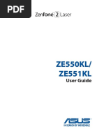 Download Asus ZenFone 2 Laser 55 ZE550KL - Asus ZenFone 2 Laser ZE550KL User Guide by Andras Andreescu SN316923646 doc pdf