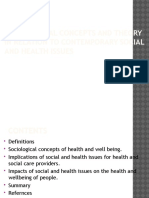 Sociological Context of Health and Social Care