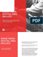 Make India- Digital and Skilled