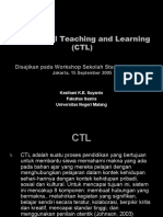 Contextual Teaching and Learning