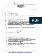 XII Chemistry Sample Paper 1 - Solved
