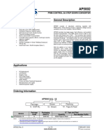 Ap5002 - PWM Control 2a Step-Down Converter