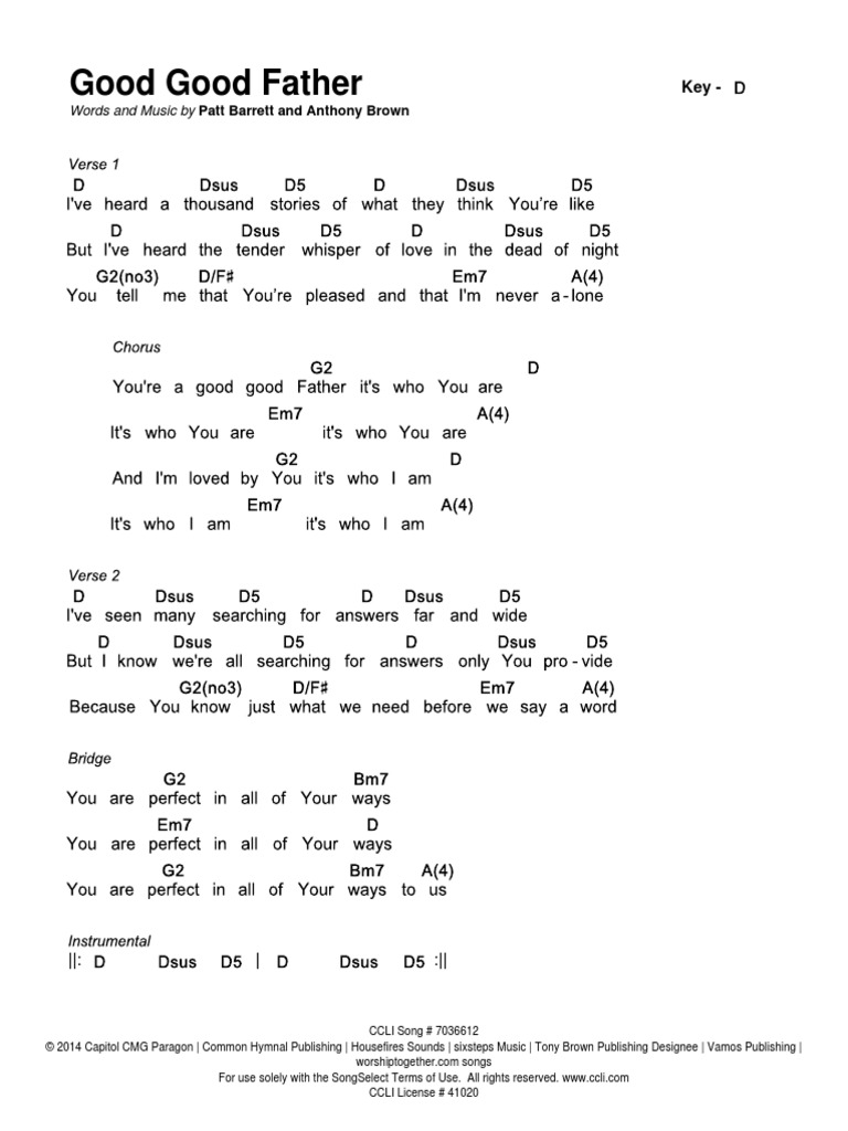 Good Good FatherD (1)