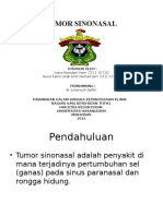 Tumor Sinonasal