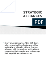 Strategic Alliances