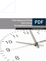 Guide For The Management of Occupational and Non-Occupational Post-Exposure Prophylaxis