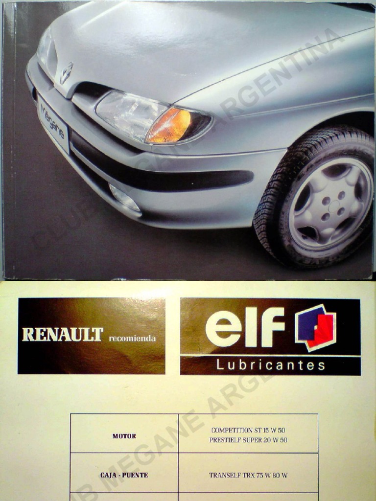 Manual de Usuario Renault Megane I | PDF | Renault | Fabricantes de ...