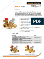 Technical Data Sheet - Unvented Group Sets - R1