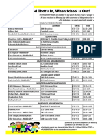 SICM - Schedule by Neighborhood