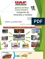 Comercializacion de Minerales UAP