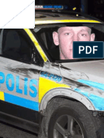Polis Lindsö DANIEL 19841017 B 181-16 Dagboksblad Vållande Till Annans Död Landskrona Övergångsställe