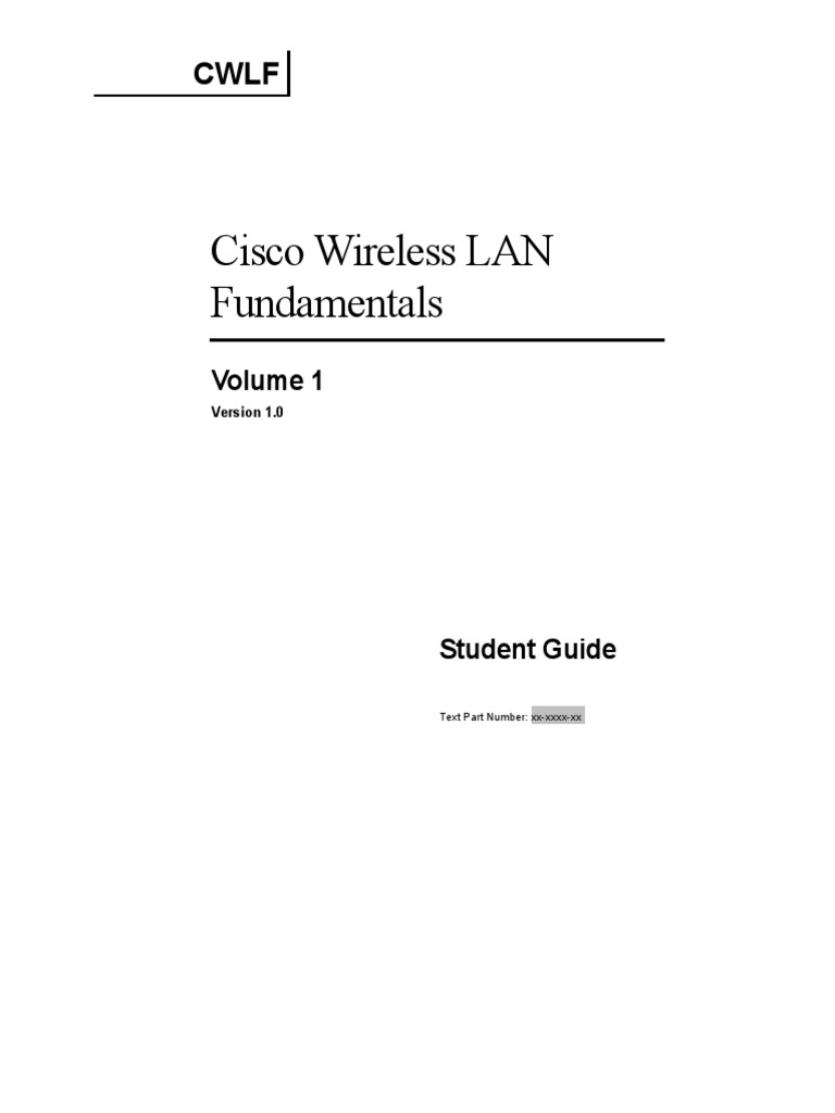 Wireless Cisco | PDF | Ieee 802.11 | Wireless Lan